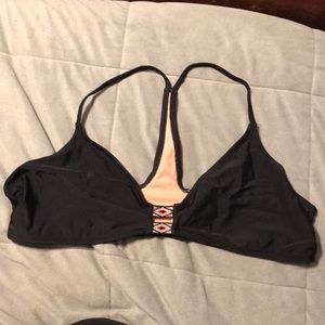 Xhilaration black bikini top